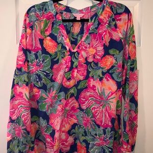 NWT Lilly Pulitzer 🌴 Martinique Blouse Top